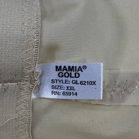 Mamia Gold Women's Size XXL Panty Brief Shaper Yellow New Without Tags - Picture 3 of 7